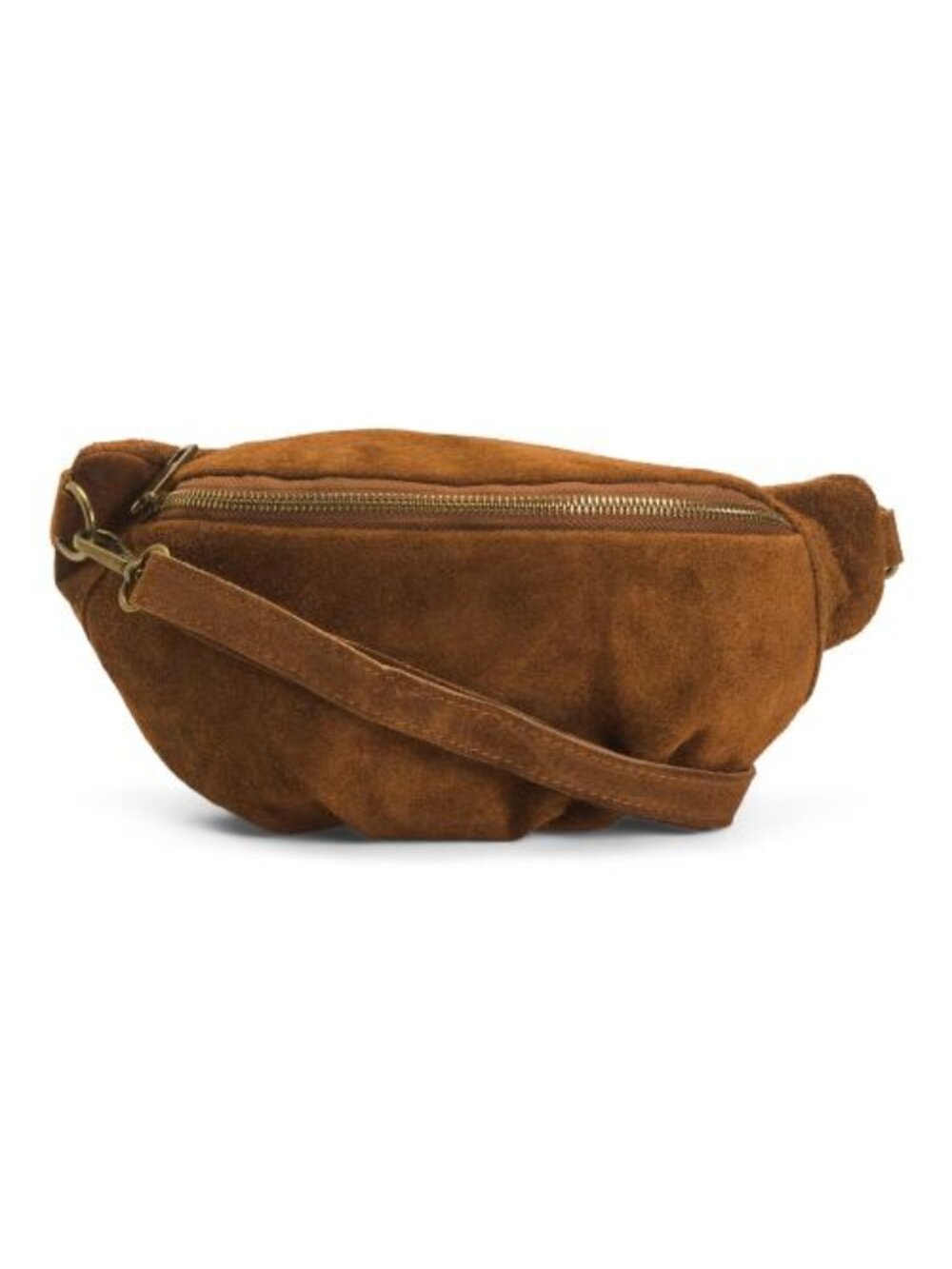 MARLON Made In Italy Suede Large Belt Bag